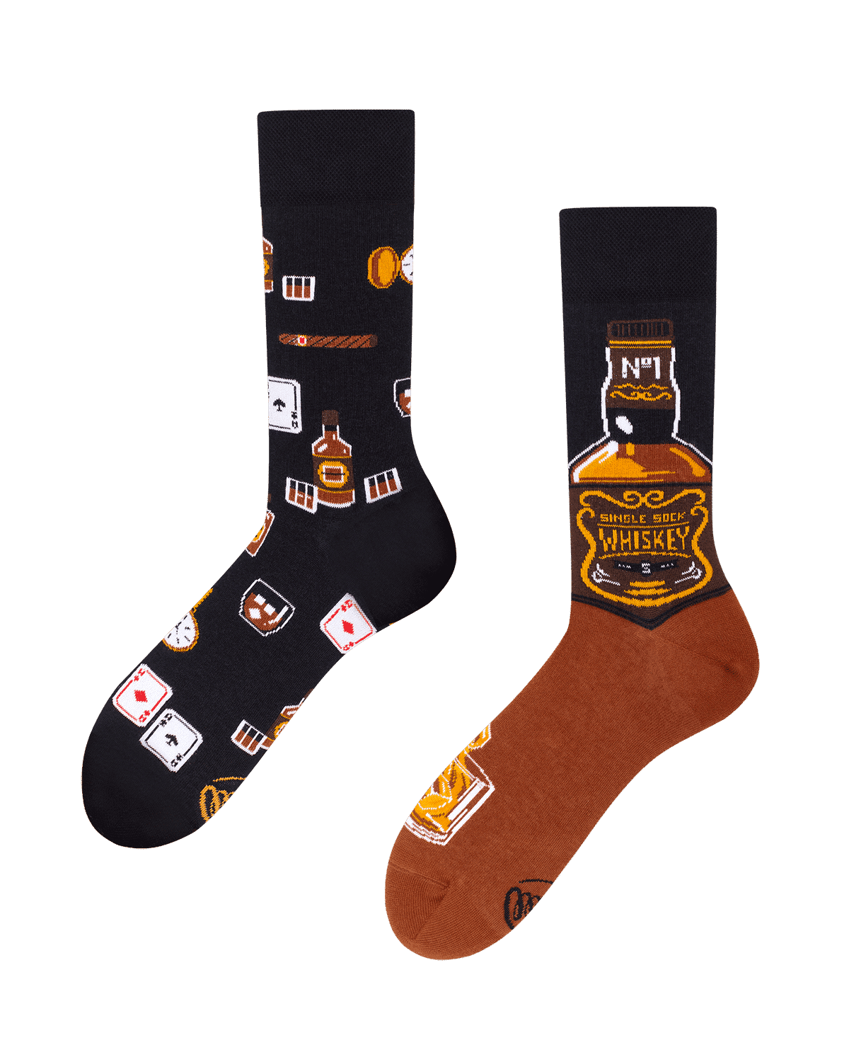 Chaussettes dépareillées Whisky - Many Mornings