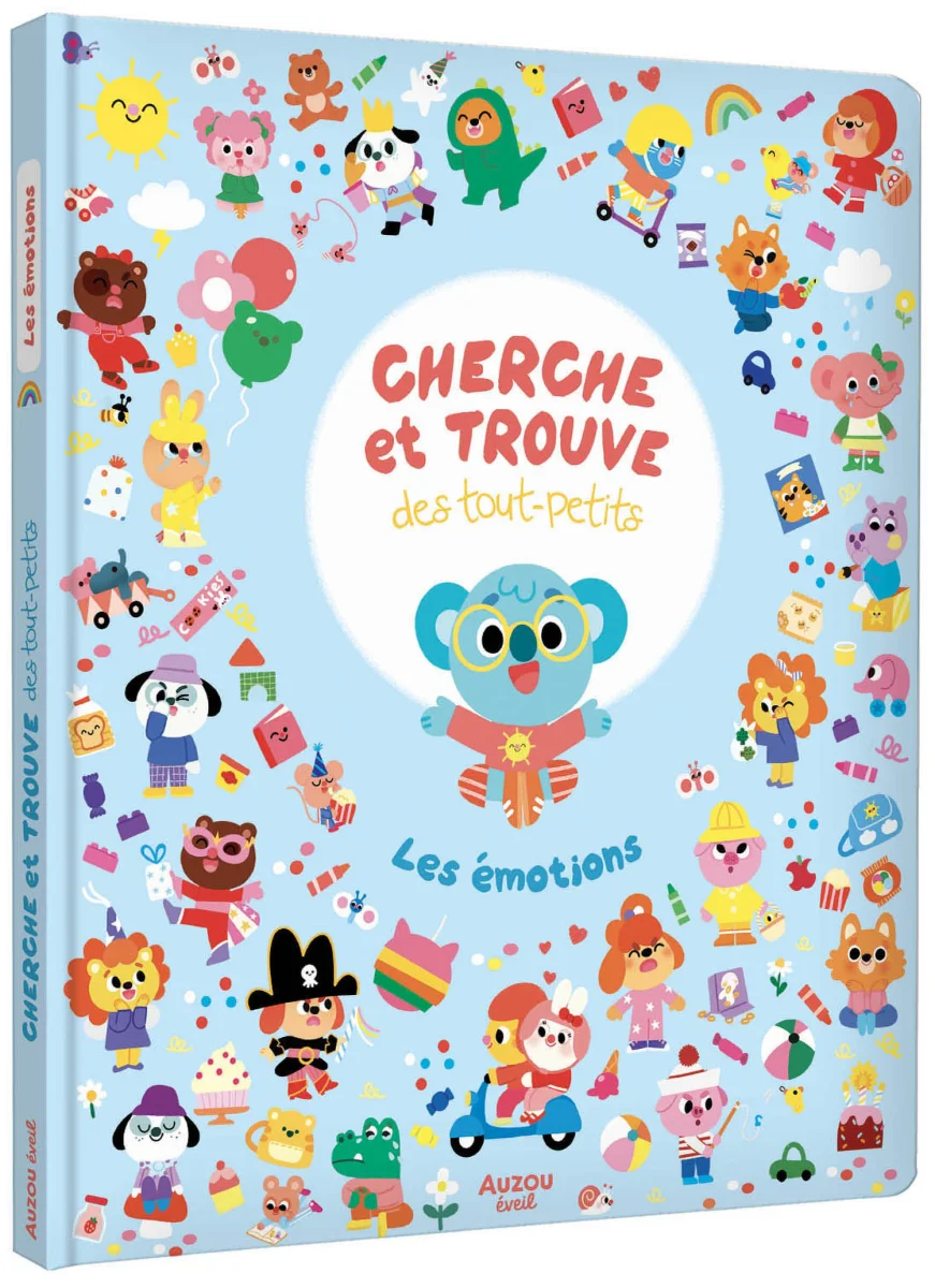 Cherche et trouve des tout-petits Les émotions - Auzou