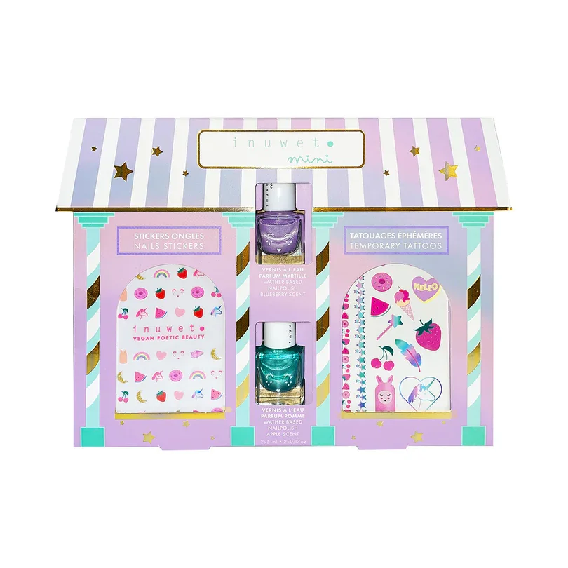 Coffret beauté manucure My little beauty house - Inuwet