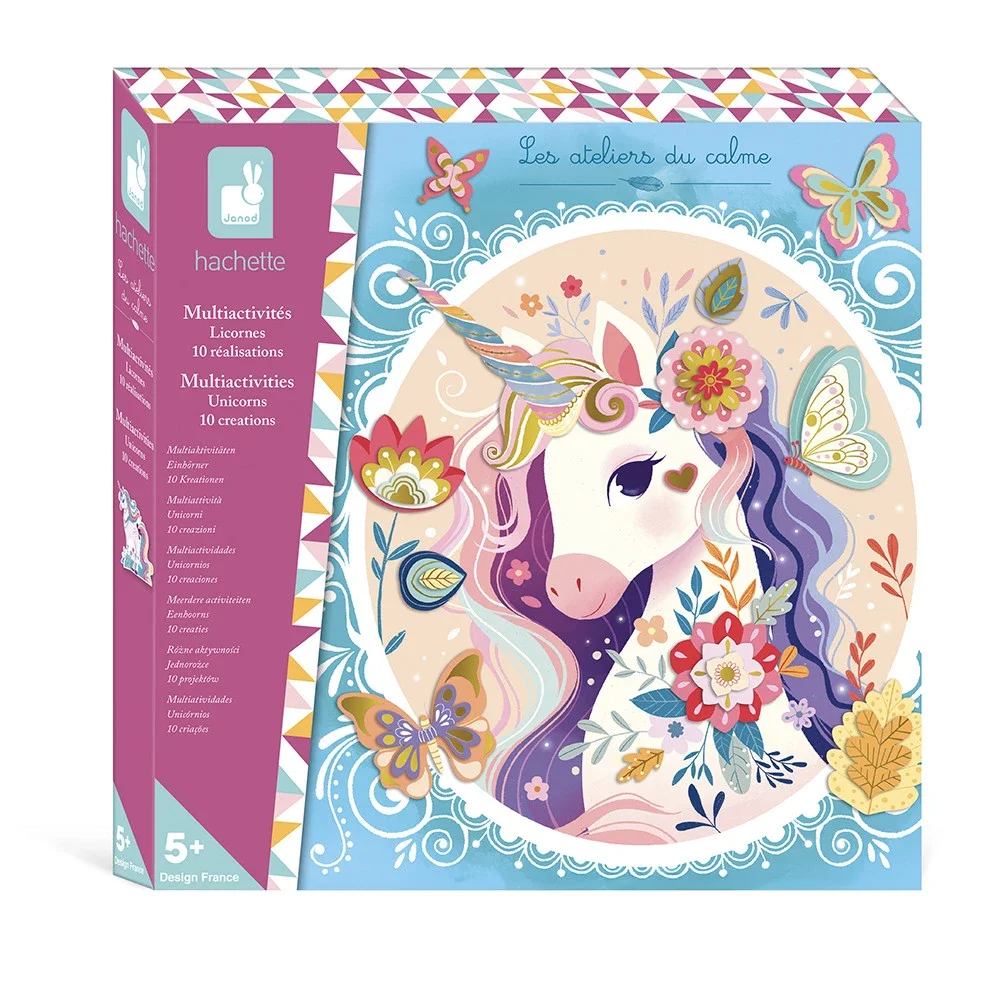 Coffret Créatif Multiactivités Licornes - Janod