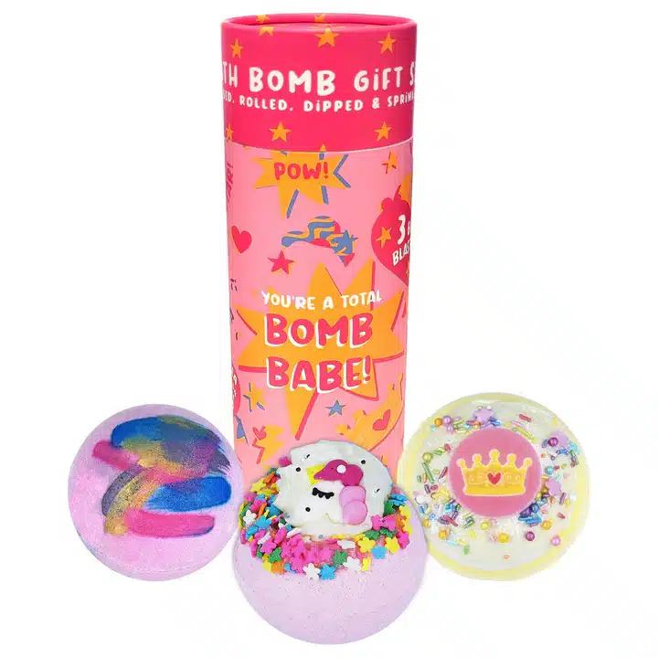 Coffret de 3 boules de bain Bomb Babe ! - Bomb Cosmetics
