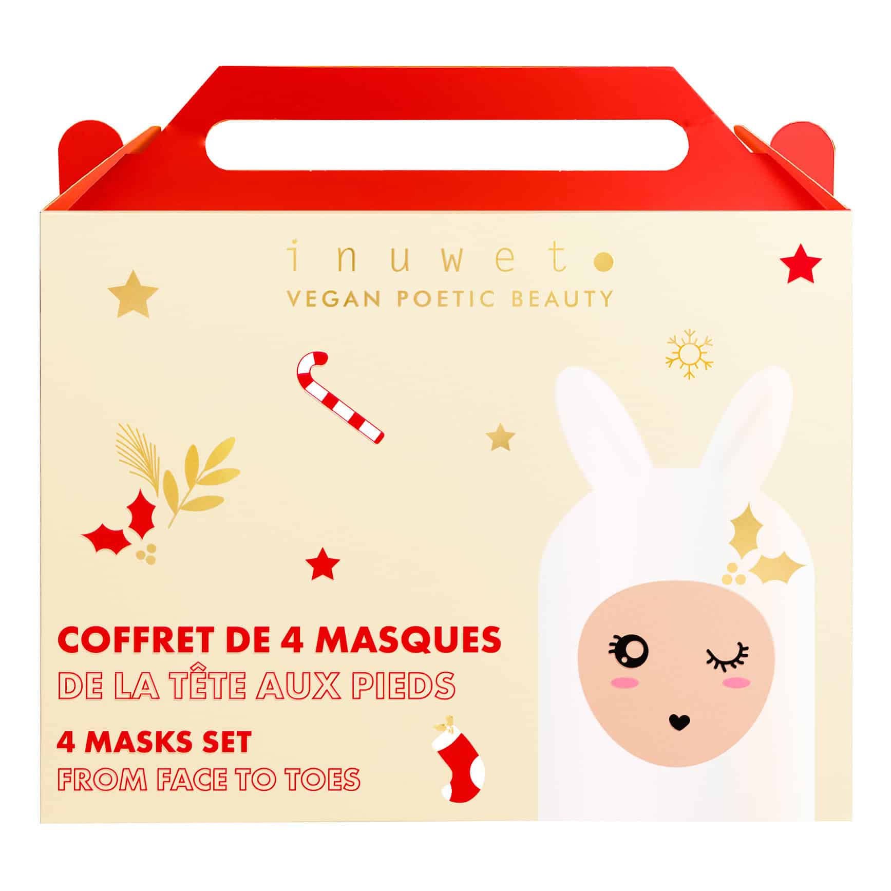 Coffret de 4 masques Christmas - Inuwet