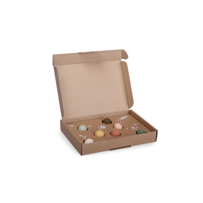 Coffret de 7 bombes à graines Le jardin du moulin - Moulin Roty