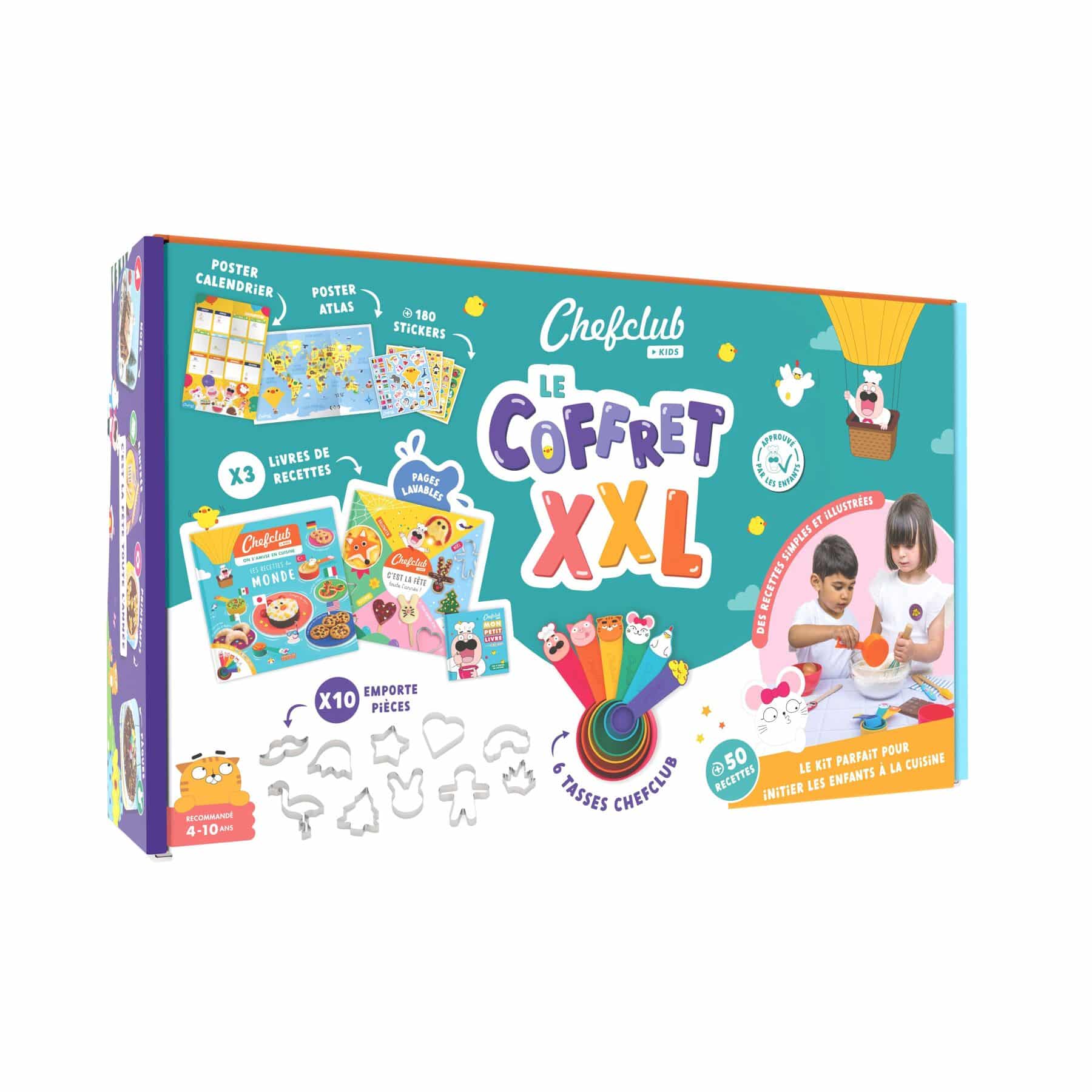 Coffret de cuisine pour enfant Coffret XXL Le petit cuistot - Chefclub Kids