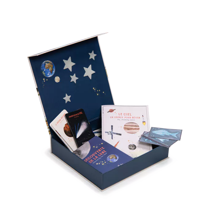 Coffret Découverte de l'espace Les grands explorateurs - Moulin Roty