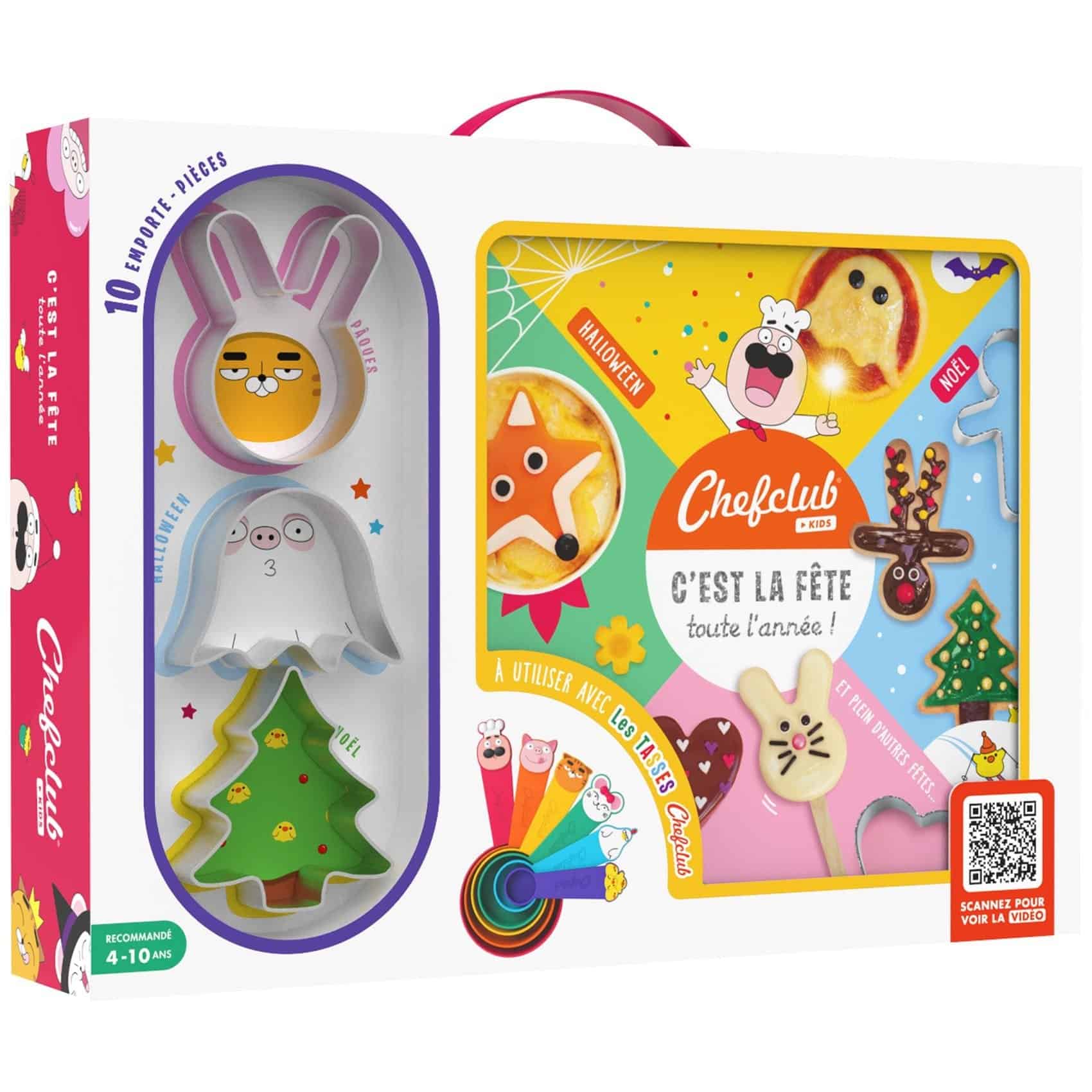 Coffret kids C'est la fête toute l'année - Chefclub Kids