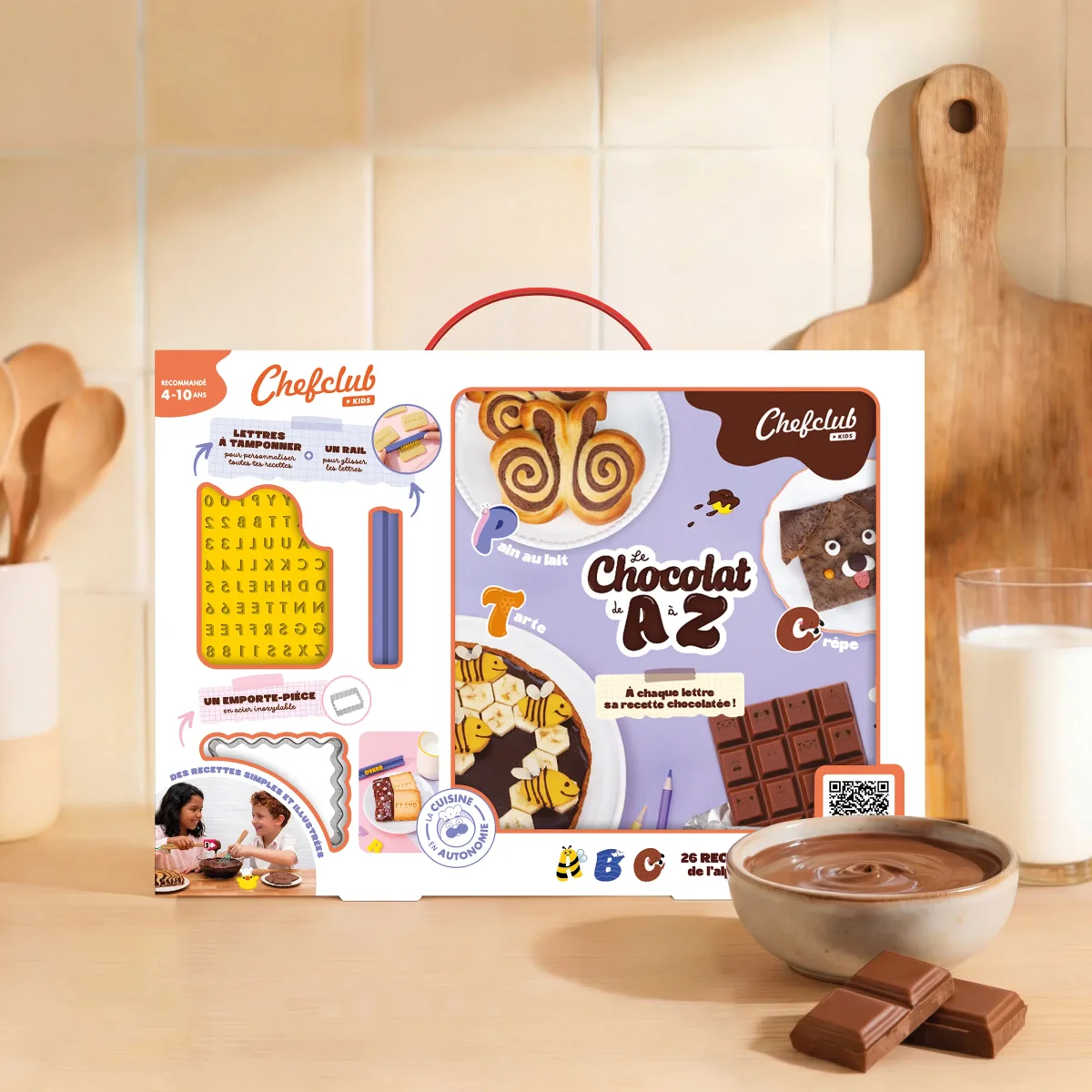 Coffret Kids Le chocolat de A à Z - Chefclub Kids