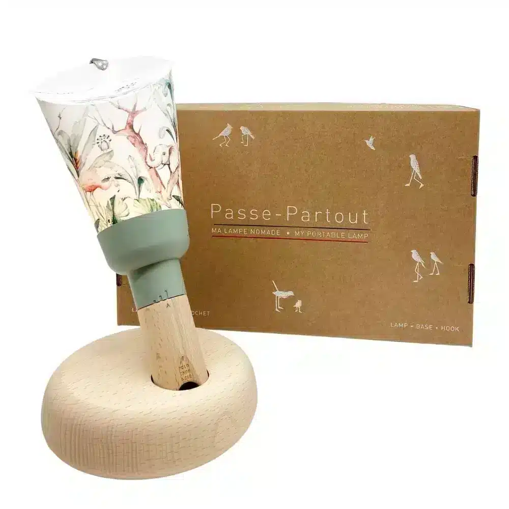 Coffret lampe nomade Savanna Sauge - Maison Polochon