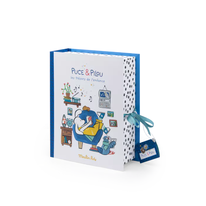 Coffret naissance Puce et Pilou - Moulin Roty