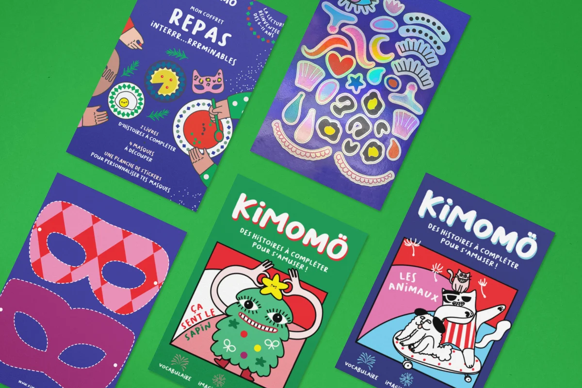 Coffret KIMOMÖ Spécial fête pour enfant  - Pamela Loops