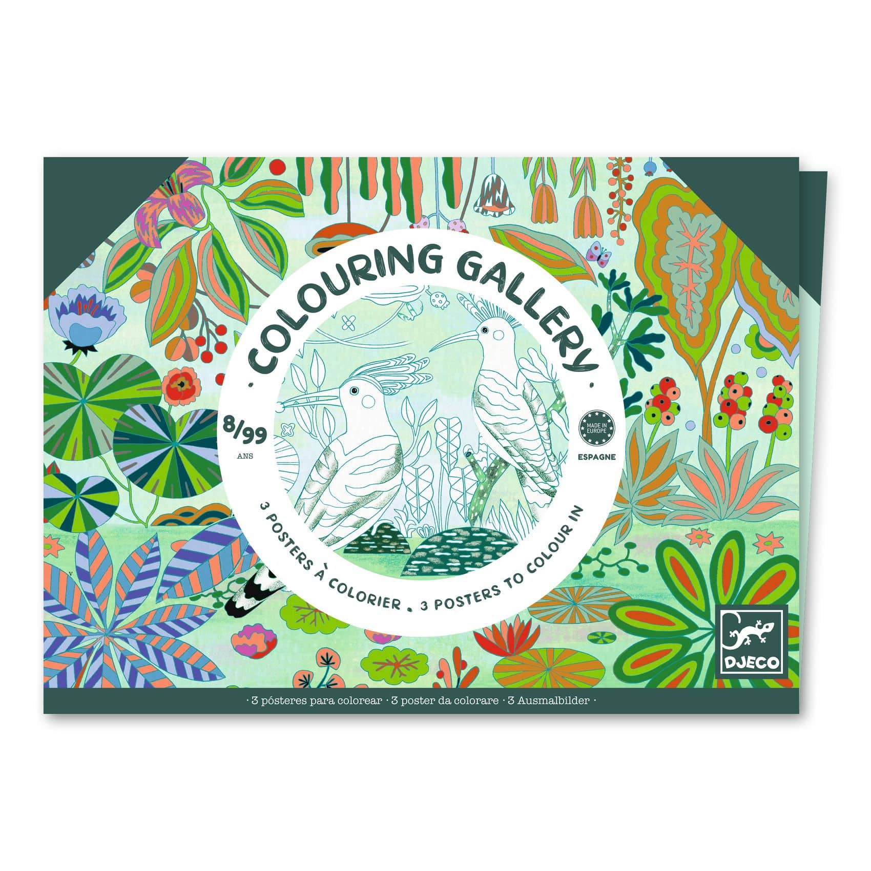 Coloriages Colouring Gallery Sauvages - Djeco