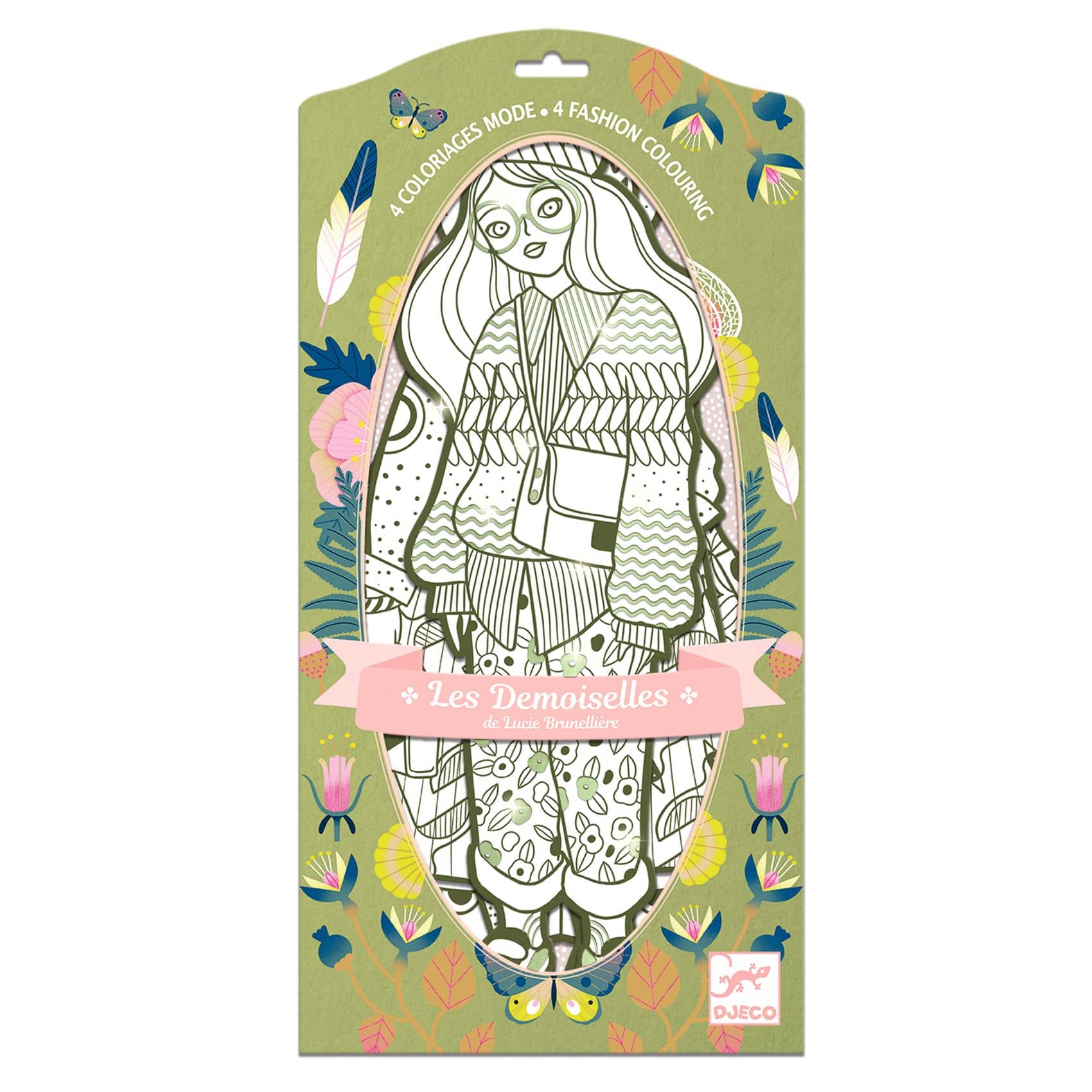 Coloriages Les demoiselles Bowie et ses amies - Djeco