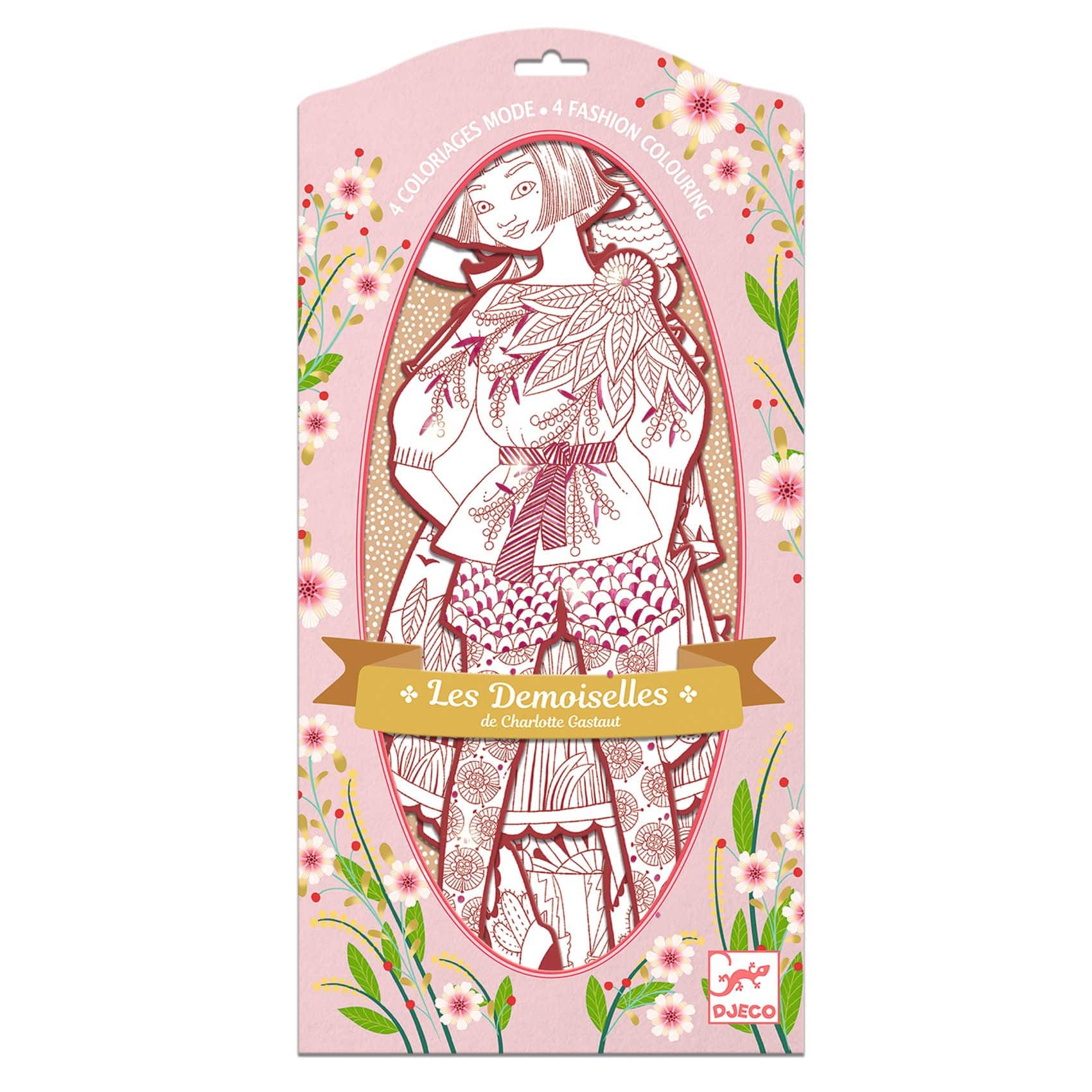 Coloriages Les demoiselles Fiodor et ses amies - Djeco