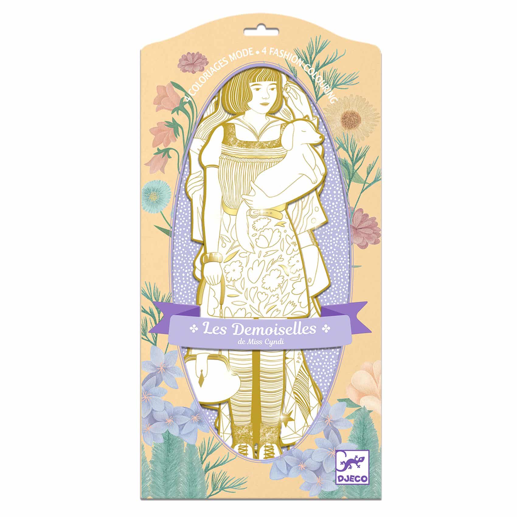 Coloriages Les demoiselles Scout et ses amies - Djeco