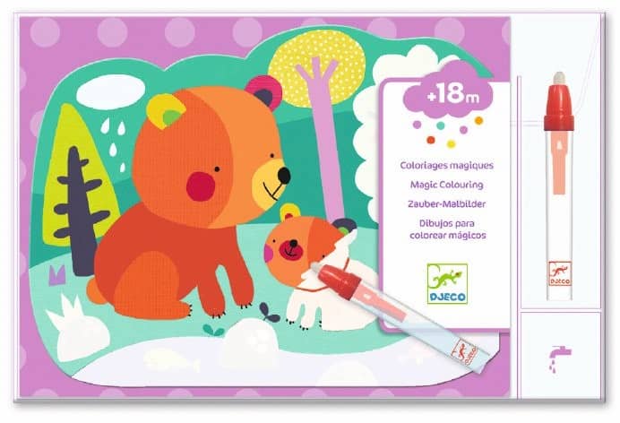 Coloriages magiques Caché dans les bois - Djeco
