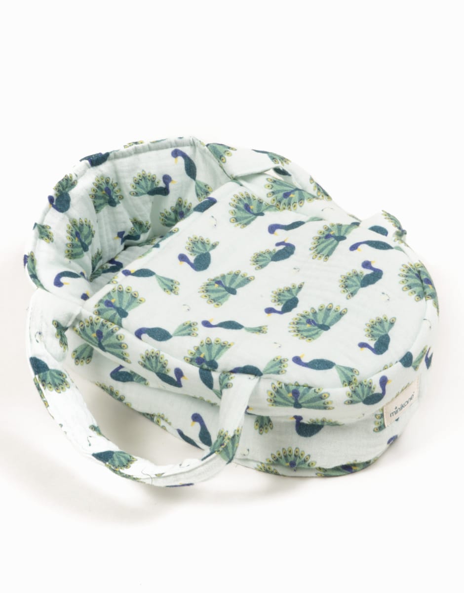 Couffin Baby paon pour poupée Babies - Minikane
