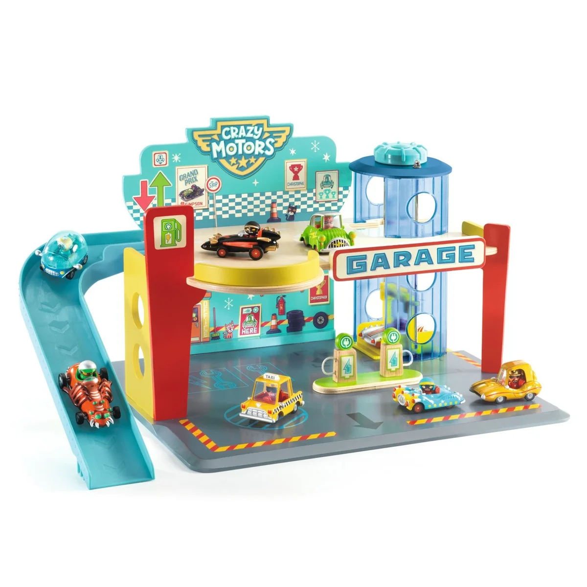Crazy motors Garage - Djeco