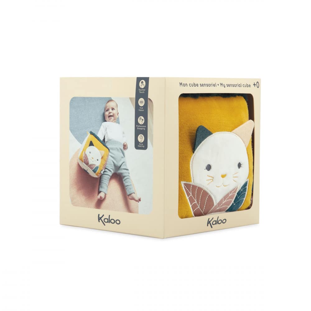Cube sensoriel pour bébé - Kaloo