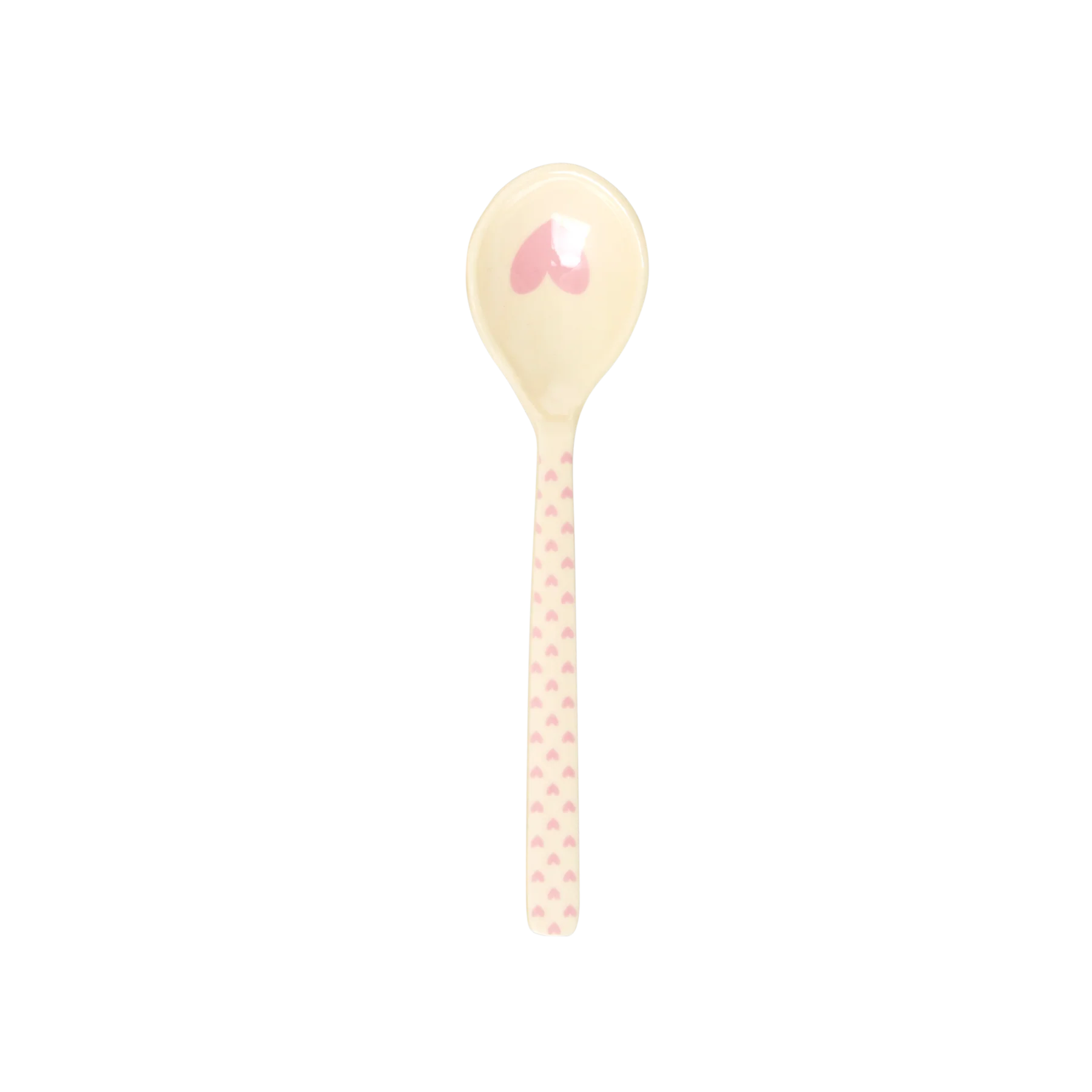 Cuillère à café Mélanine Cœur rose - Rice