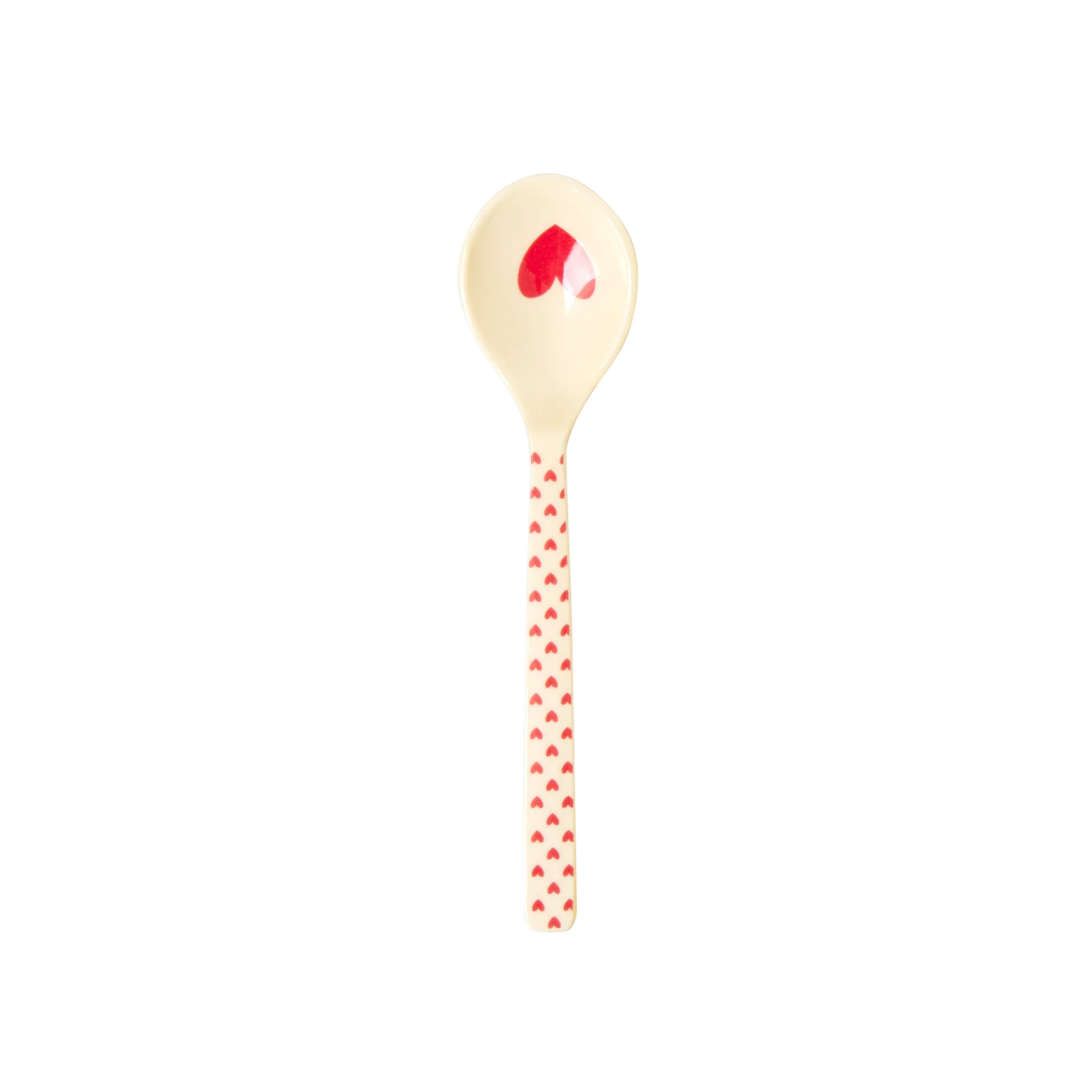 Cuillère à café Mélanine Cœur rouge - Rice