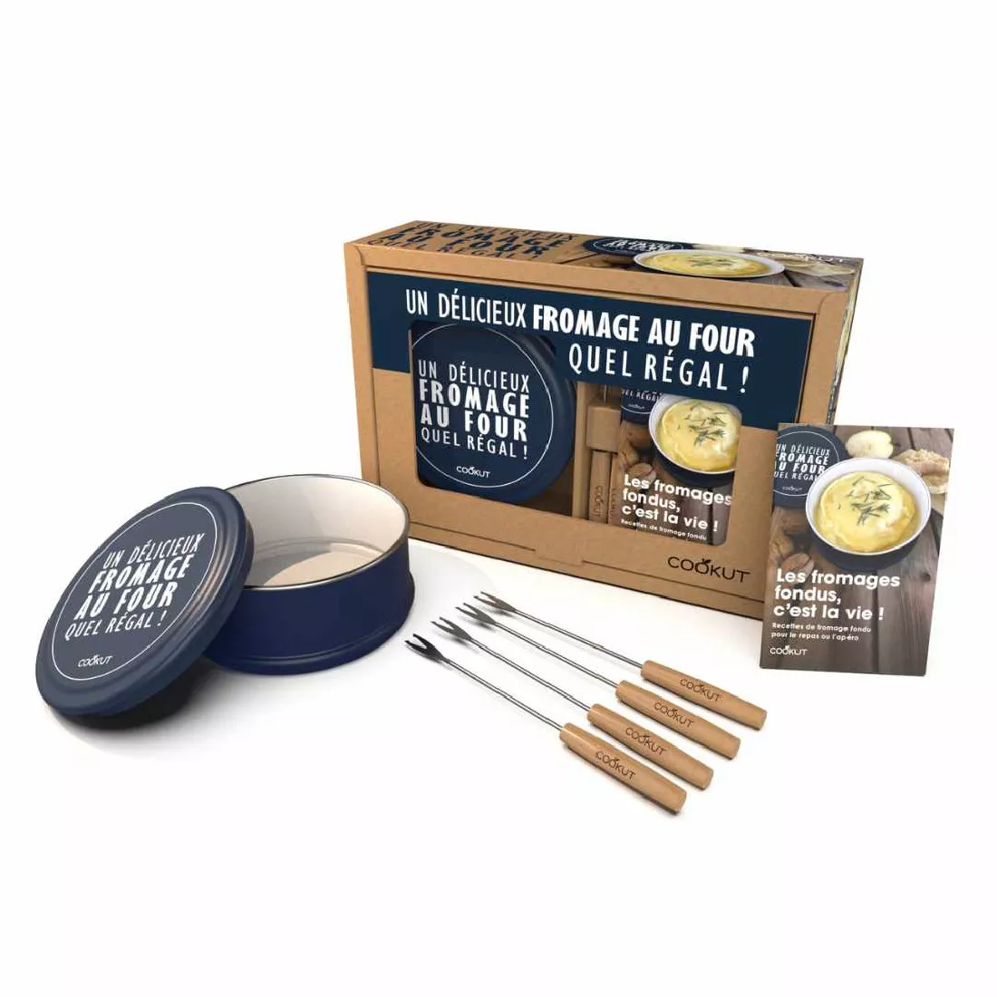 Cuiseur fromage fondu Bleu marine - Cookut