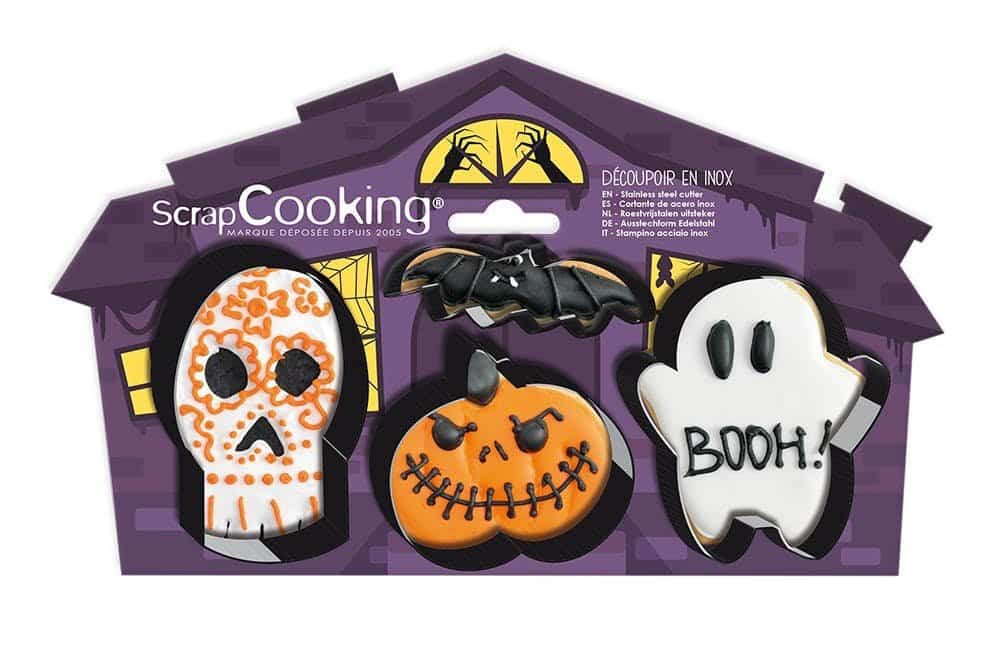 Découpoir en inox Halloween - Scrapcooking