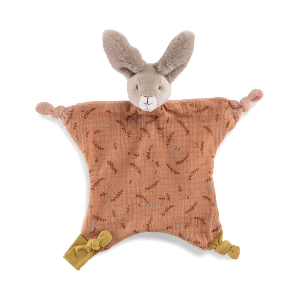Doudou Lapin argile Les trois petits lapins - Moulin Roty