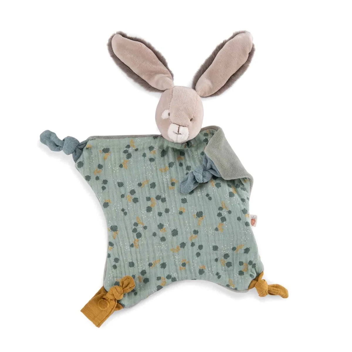 Doudou Lapin sauge Les trois petits lapins - Moulin Roty