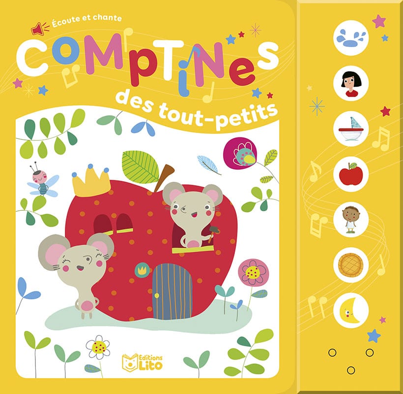 Ecoute et chante Comptines des tout-petits - Lito