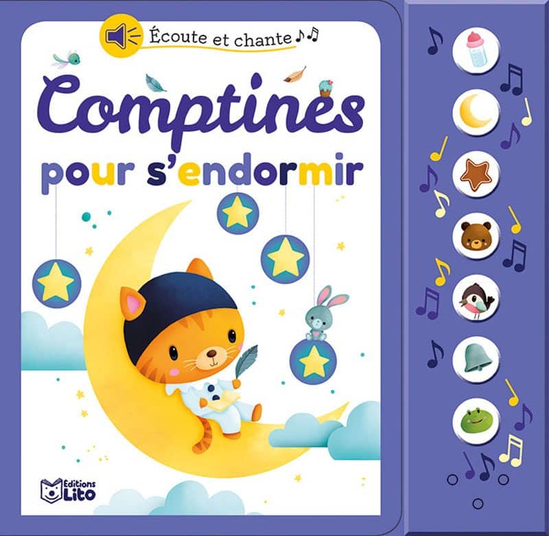 Écoute et chante Comptines pour s'endormir - Lito