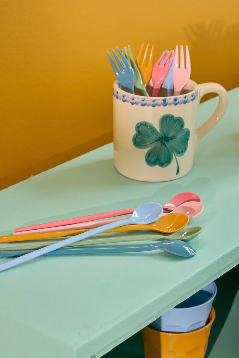 Fourchette à gâteau Multicolore Ensemble de 6 - Rice