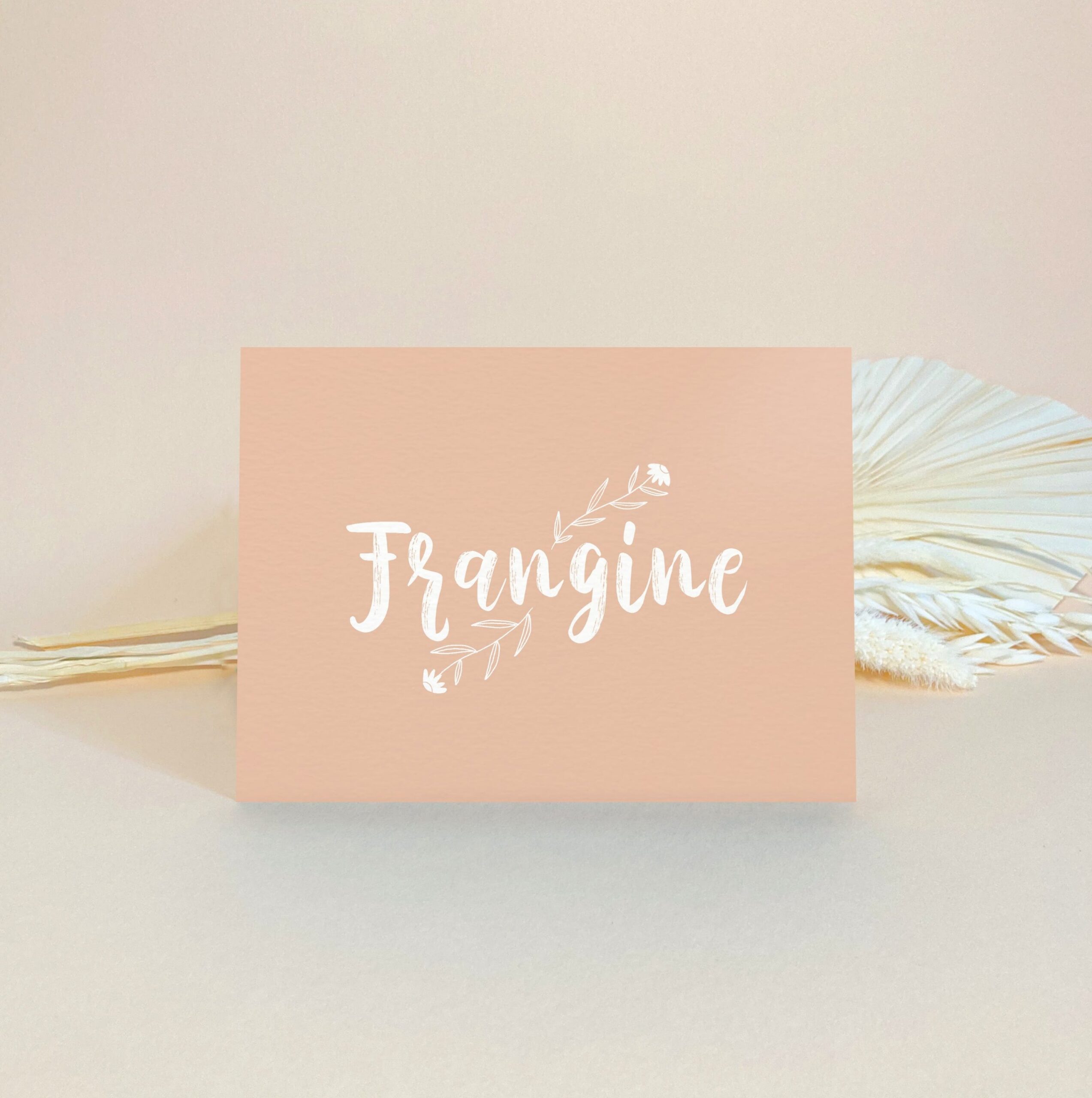 Frangine Carte postale A6 - Atelier Yuzu