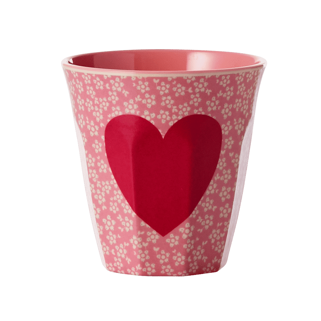 Gobelet en Mélanine Coeur - Rice