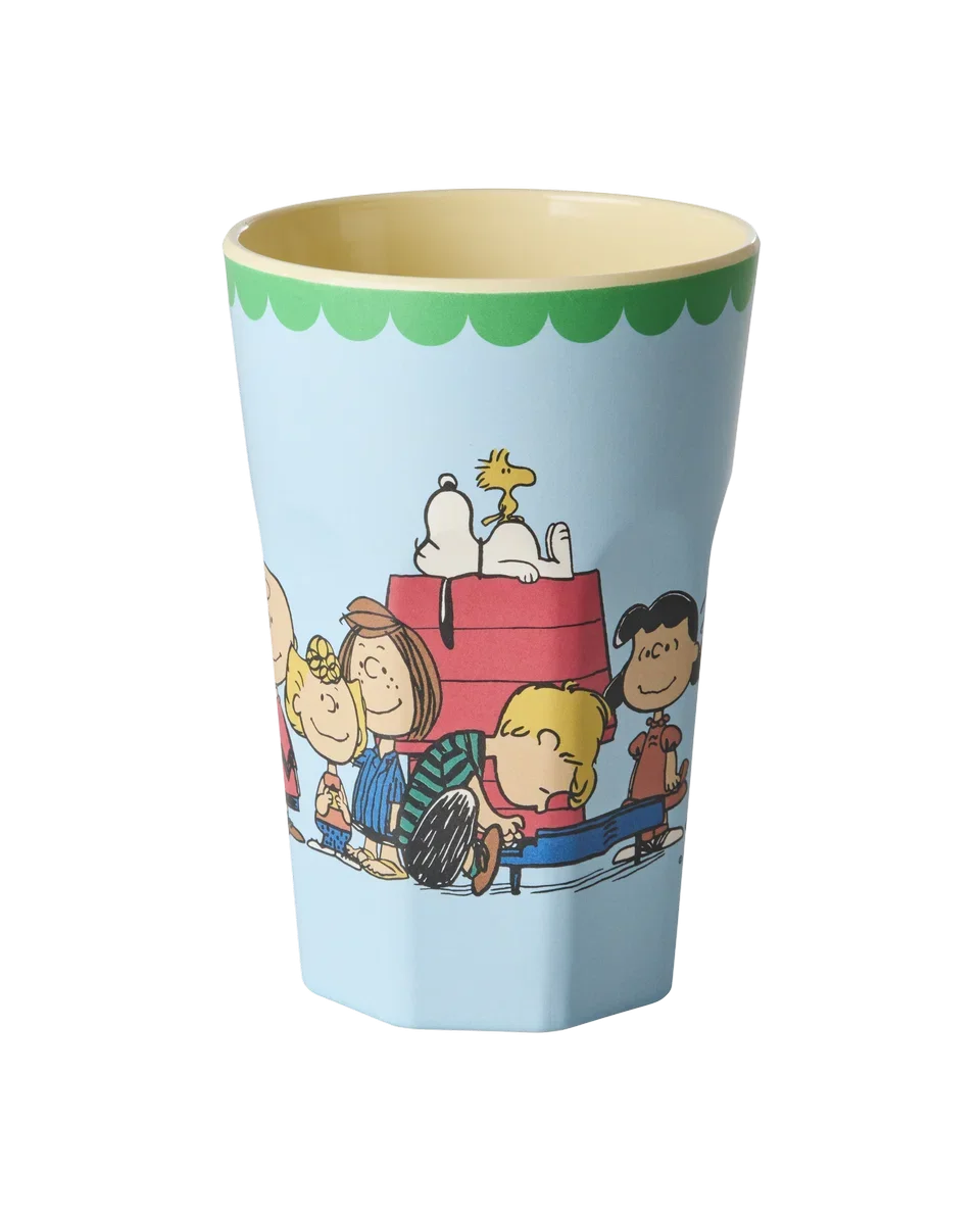 Gobelet haut Snoopy Bleu - Rice