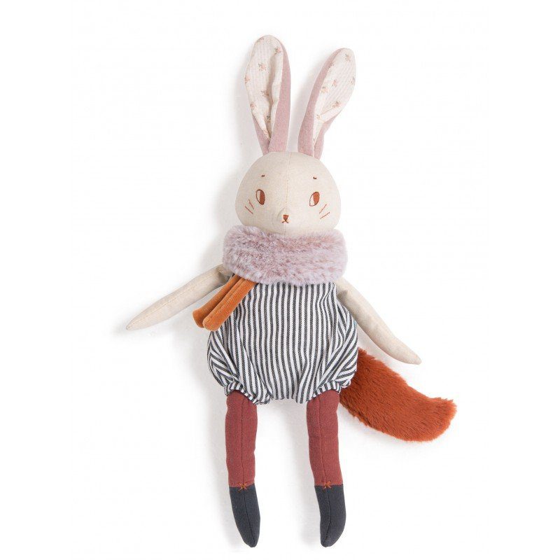 Grand Lapin Plume "Après la pluie" - Moulin Roty