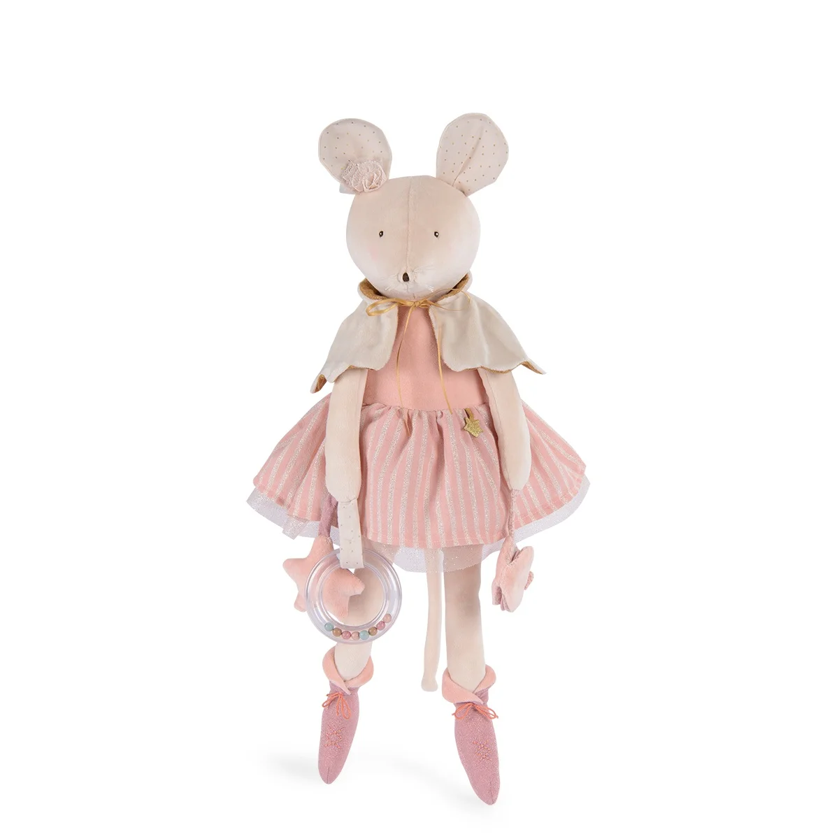 Grande peluche d'activités souris La petite école de danse - Moulin Roty
