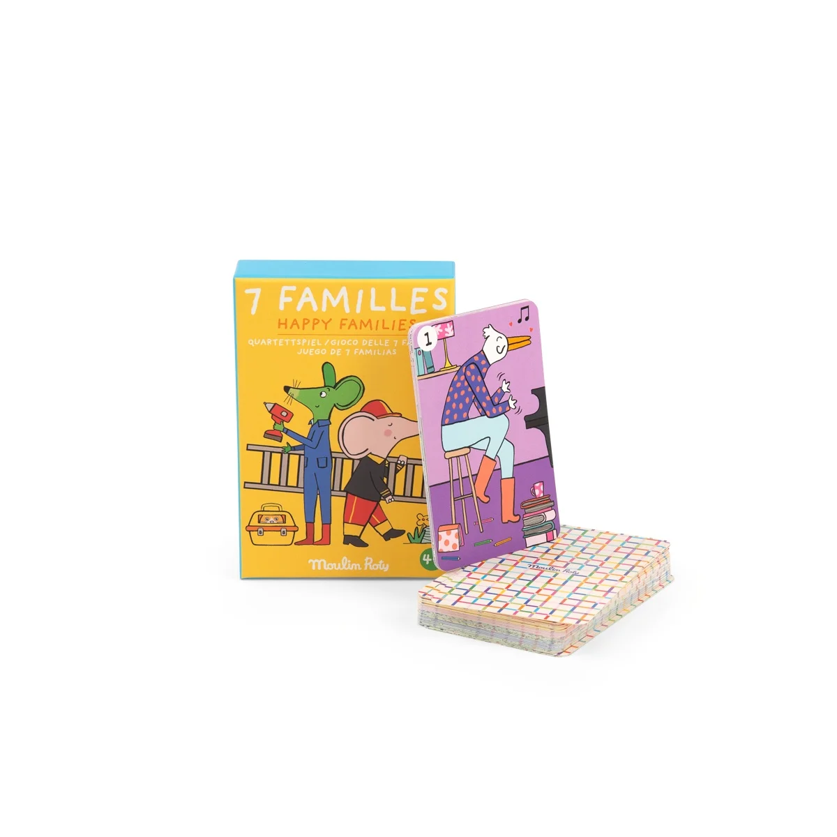 Jeu de 7 familles Les Loufoques - Moulin Roty