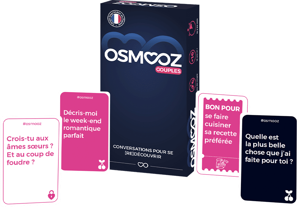 Jeu de cartes Osmooz Couples - Blackrock Games