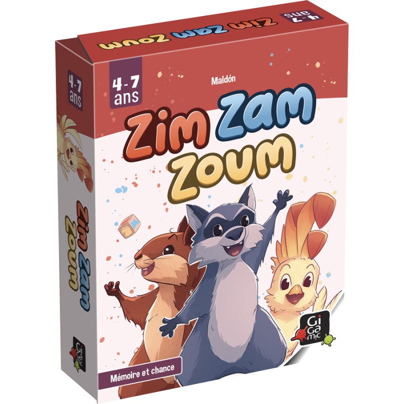 Jeu de cartes Zim Zam Zoum - Gigamic