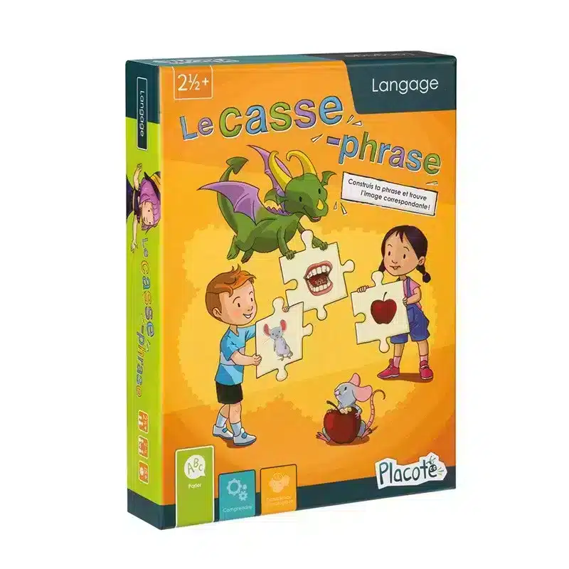 Jeu de langage Casse-phrase - Blackrock Games