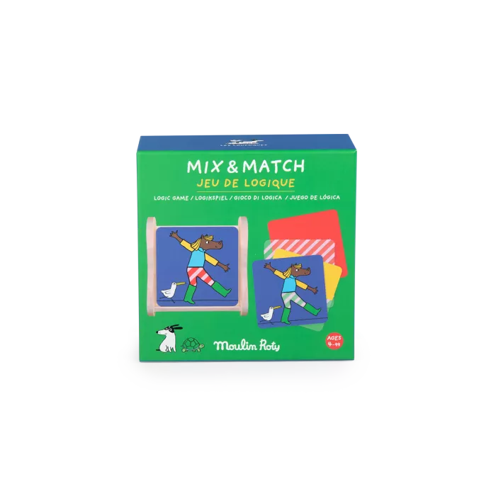 Jeu de logique Mix et Match Les Loufoques - Moulin Roty