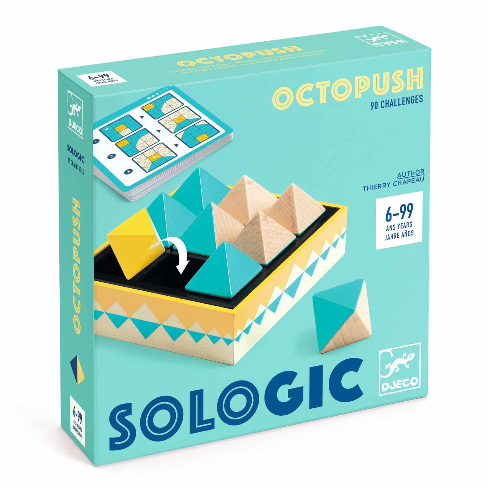 Jeu de logique OctoPush Sologic - Djeco