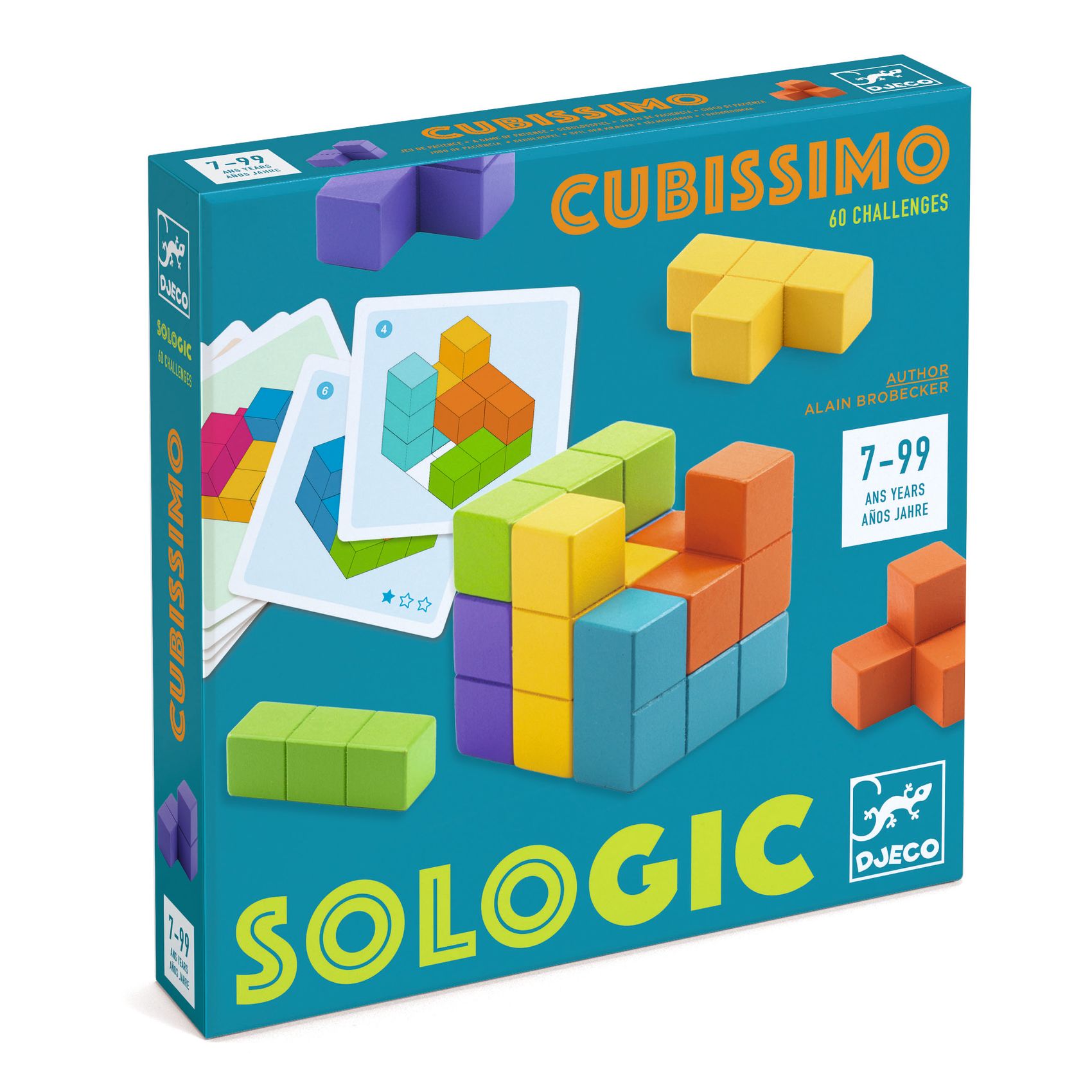 Jeu de logique Sologic Cubissimo - Djeco