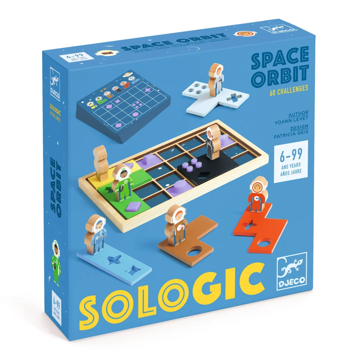 Jeu de logique Space Orbit Sologic - Djeco