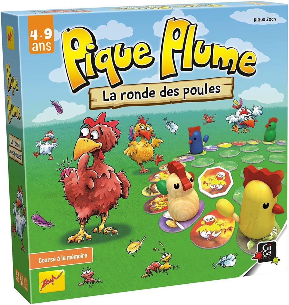 Jeu de mémoire Pique Plume - Gigamic