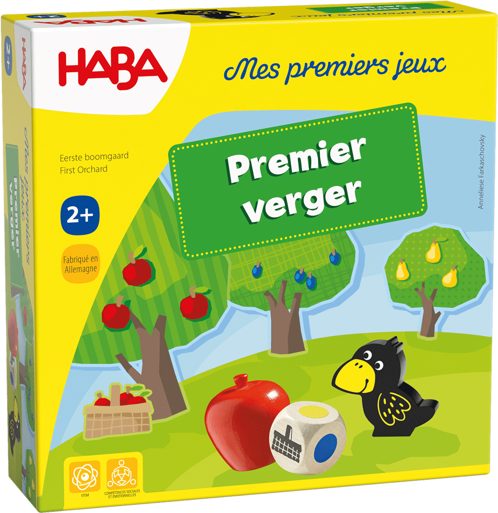 Jeu de société dès 2 ans Premier verger - HABA
