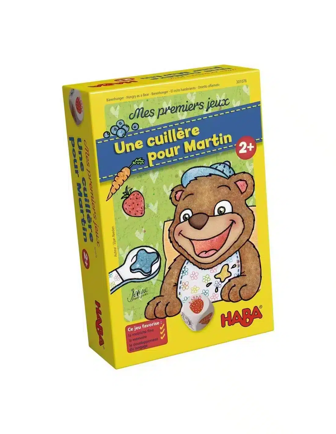 Jeu de société dès 2 ans Une cuillère pour Martin - HABA