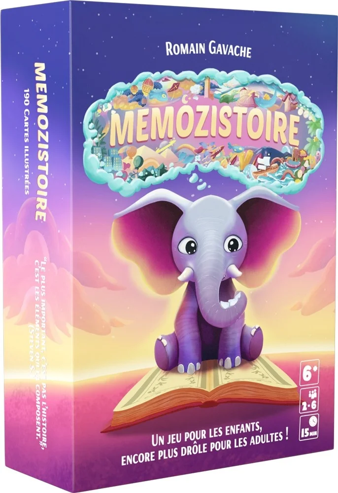 Jeu de société Memozistoire - Gigamic