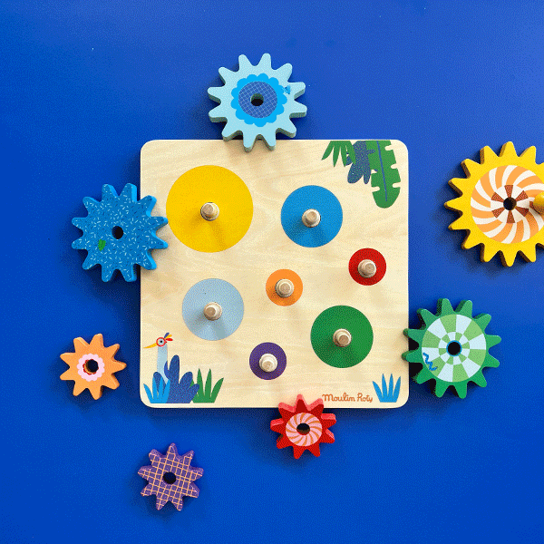 Jeu d'engrenages Les Toupitis - Moulin Roty