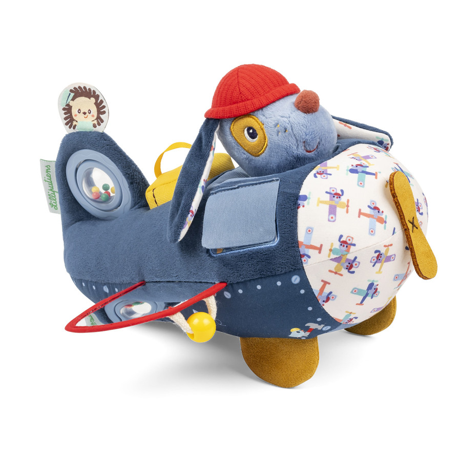 Jouet d'activités Avion Jules le chien - Lilliputiens